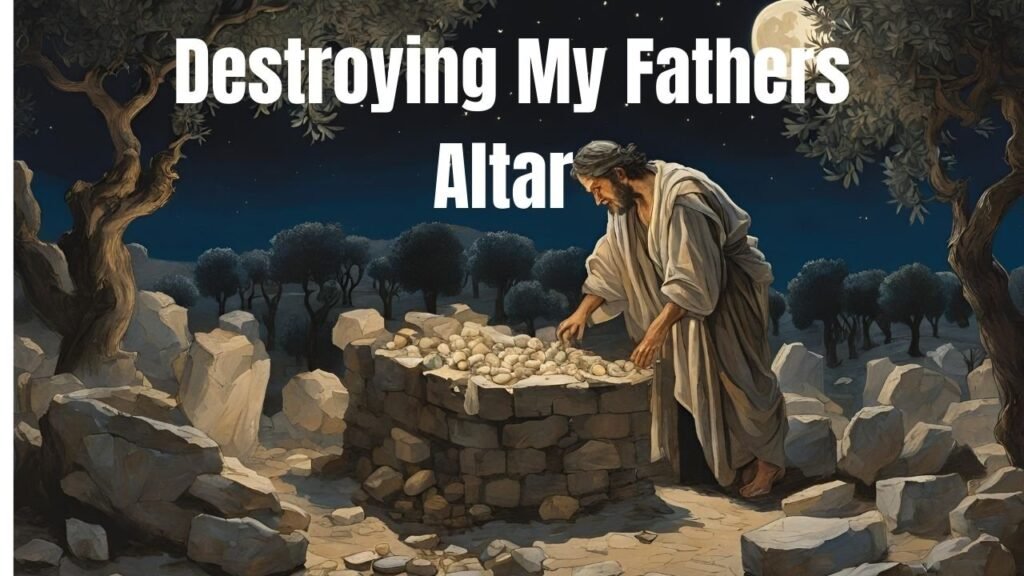 breaking fathers altar